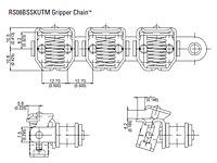 RS08BSSKUTM Gripper Chain