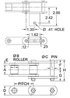 Roller-Conveyor-Chains---81X-CHAIN---A42-ATTACHMENT_2