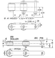 Roller-Conveyor-Chains---84R-CHAIN---A2-ATTACHMENT_2