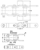 Welded-Steel---Mill-Chains_WHX-155-CHAIN---C-STYLE-LOG-CRADLE-ATTACHMENT_2