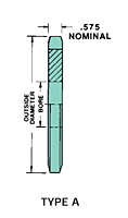 No. 80 - 1” Pitch - Plain Bore - A