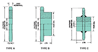 No. 100 - 1 1/4" Pitch - Plain Bore