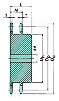 Sprockets for DOUBLE PLUS Chain-2