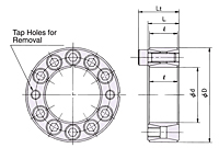 Power Lock AS Metric Series Keyless Locking Device-2