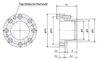 Power Lock EF Metric Series Keyless Locking Device-2