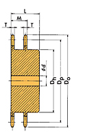 Sprockets for Double Plus® Chain