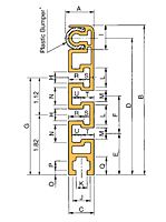 DOUBLE PLUS® Pallet Guide Rail-C2060VRP-PGR