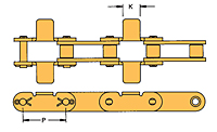 Stock Specialty Attachment Chain - C2050CU RIV