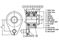 Cam Clutch BREU Series E3 Torque Arm with E4 Cover_2