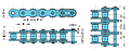 DIN Chain Series Triple-2