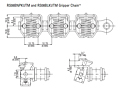 RS08BNPKUTM and RS08BLKUTM Gripper Chain