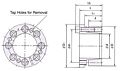 Power Lock KE Inch Series Keyless Locking Device-2