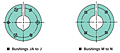 QD® Bushings - Front View Holes