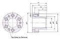 Power Lock TF Metric Series Keyless Locking Device-2