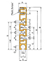 DOUBLE PLUS® Pallet Guide Rail-C2060VRP-PGR