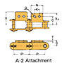 Double Pitch Chain Attachment with Large Plastic Rollers A-2