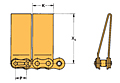 Stock Specialty Attachment Chain - 40 SS TENT