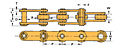 Double Pitch Type - Oversize Roller Type